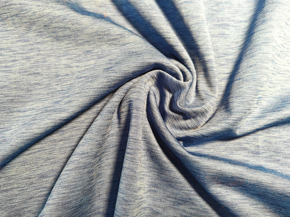 Cation polyester Spandex Napped fabric 